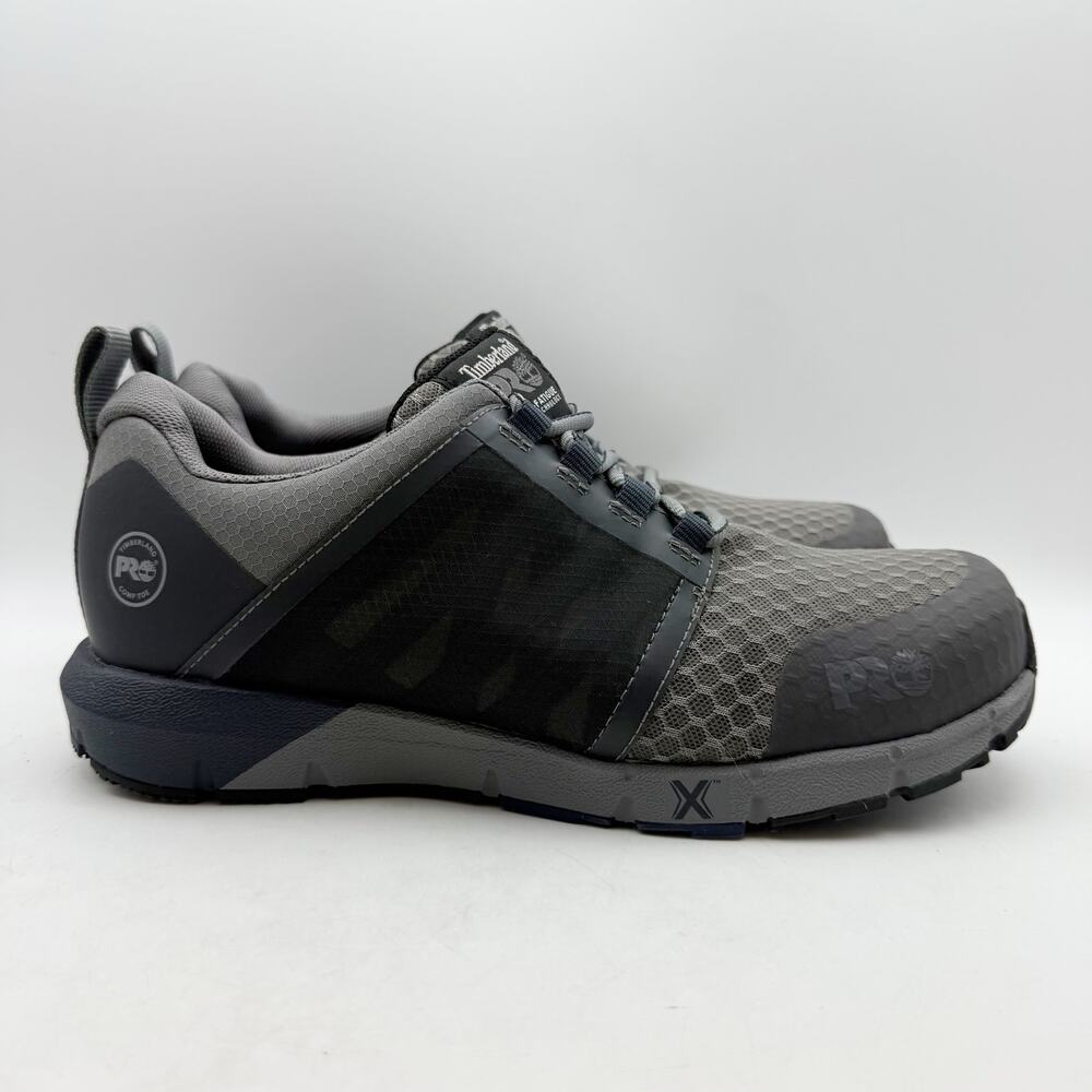 Timberland PRO Mens Radius Composite Toe Work Shoe 7.5 WIDE EU 40 Grey EUC
